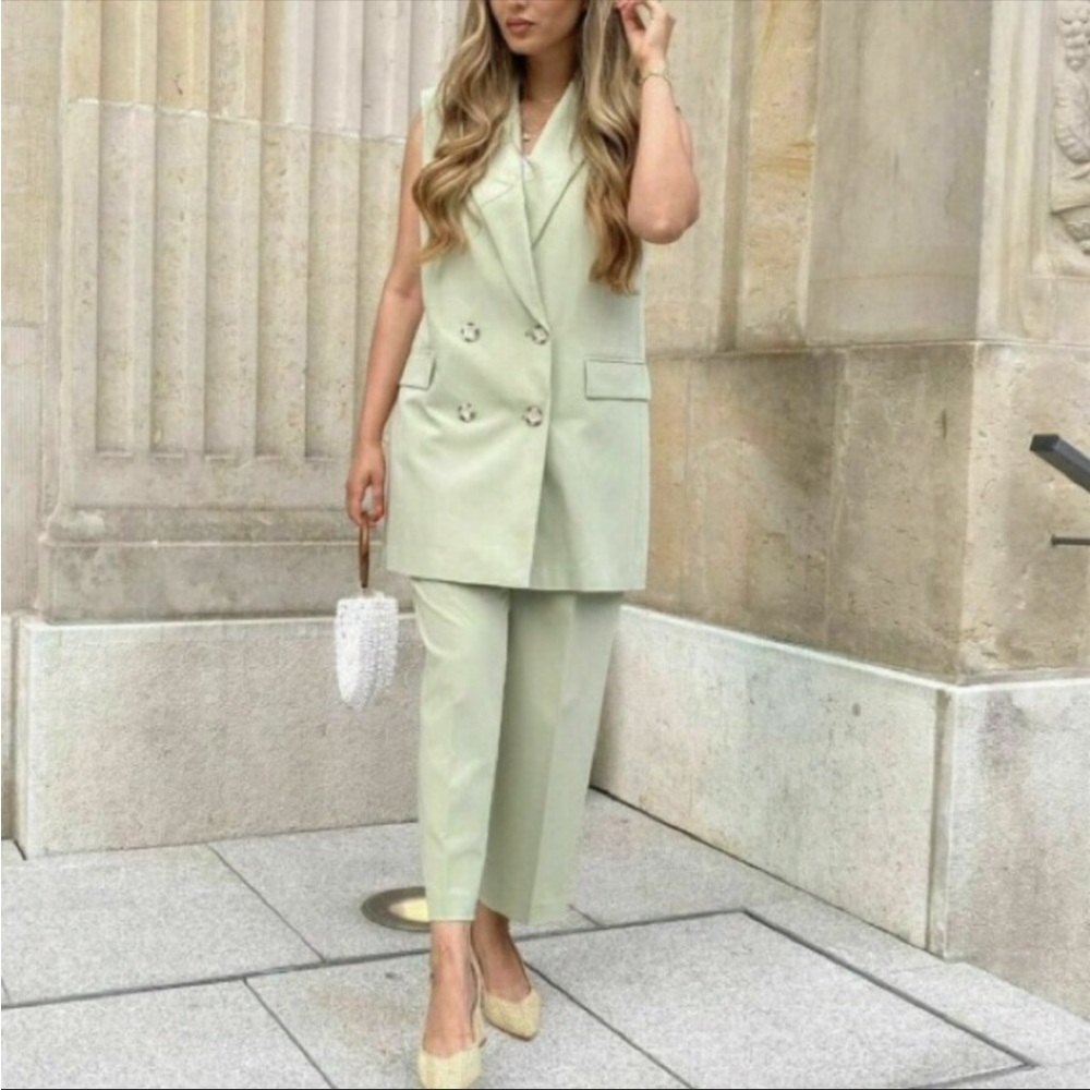 NWOT Zara Set vest & pants